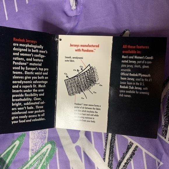 Vintage 1988 reebok bicyclist shirt - Picture 9 of 10